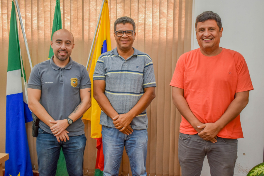Jaime recebe Delegado de Polícia