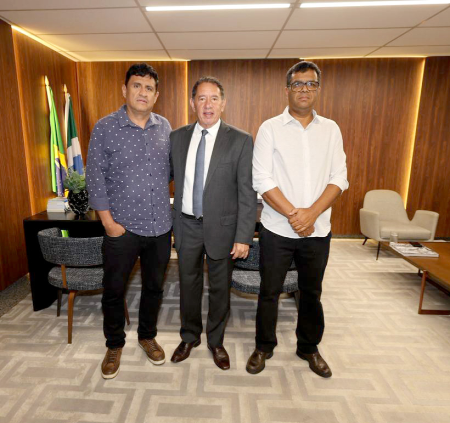 Prefeito de Selvíria cumpre agenda em Campo Grande e se reúne com presidente da ALEMS