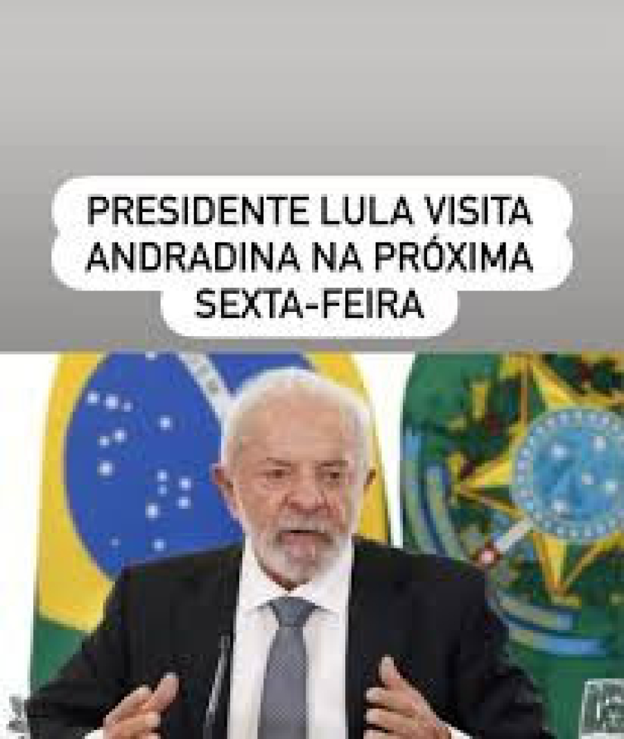 Lula estará em Andradina nesta sexta