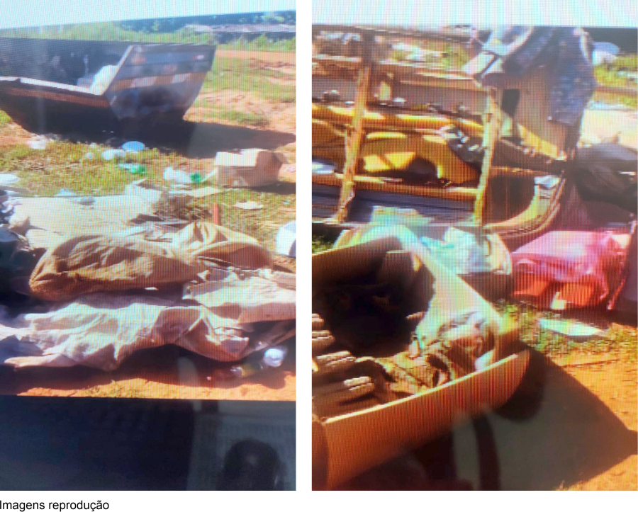 Descarte irregular no Bairro Dias, em Sud Mennucci