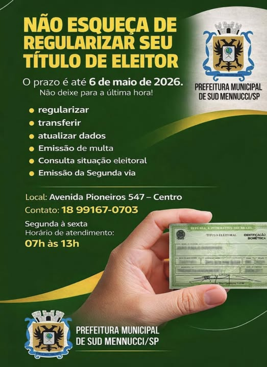 Regularização do Títulor de Eleitor 