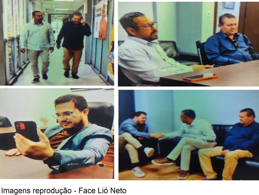 Prefeito Lió Neto, vereador Pedro Moreira em uma incansável maratona na capital 