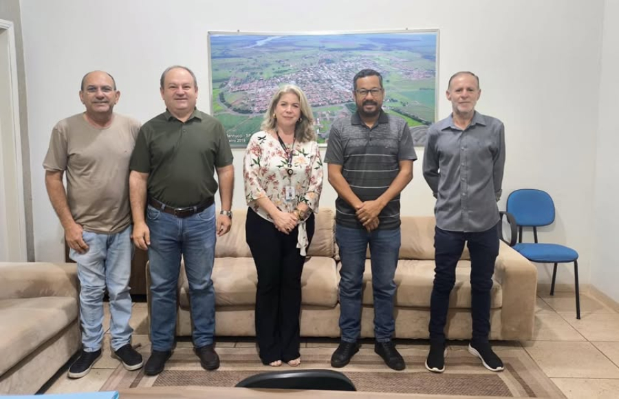 Representantes do ITESP em visita a Sud Mennucci