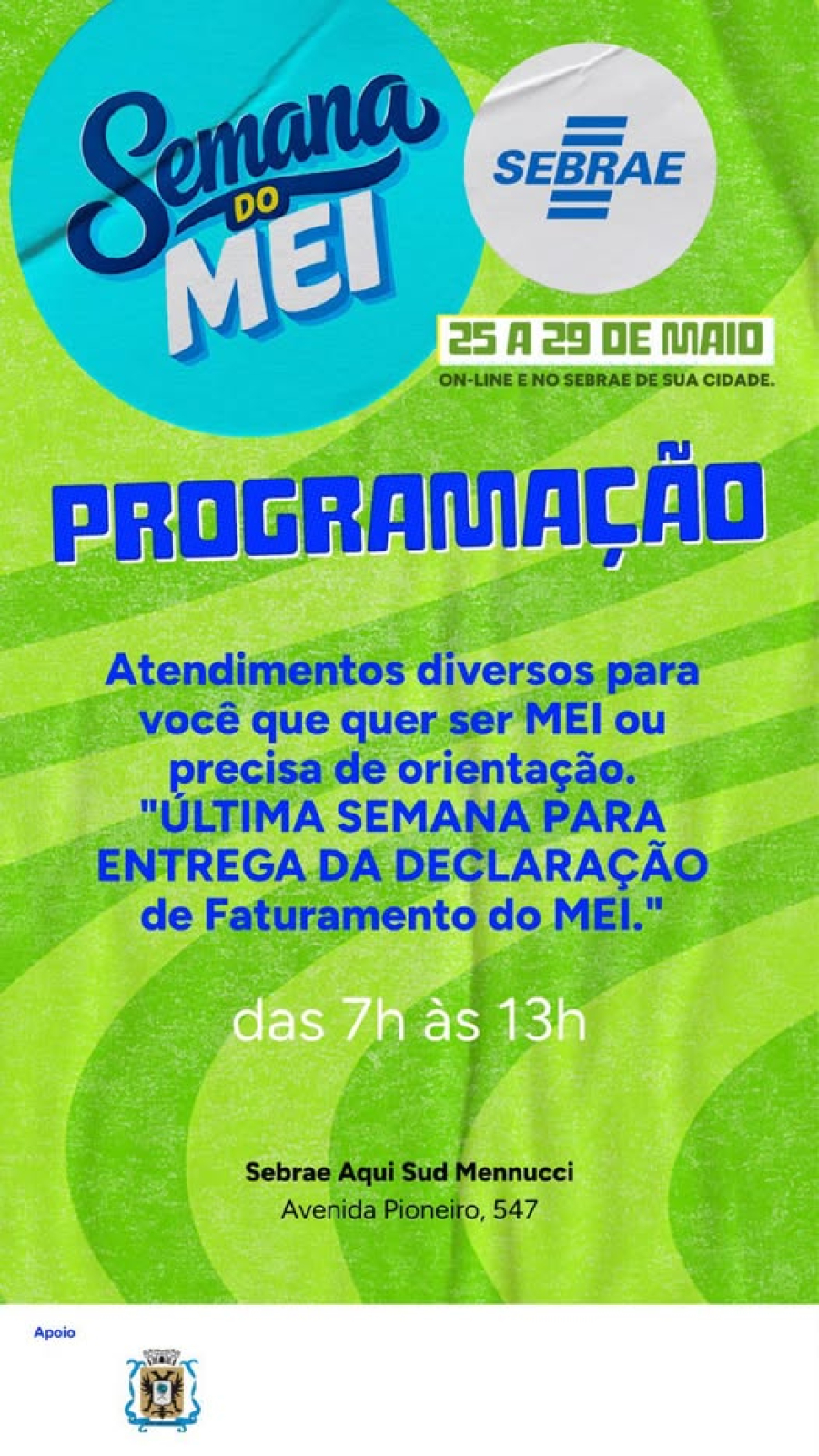 Semana do MEI de Sud Mennucci