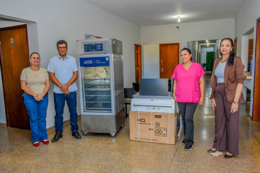 Prefeitura de Selviria recebe kits para salas de vacina das ESFs