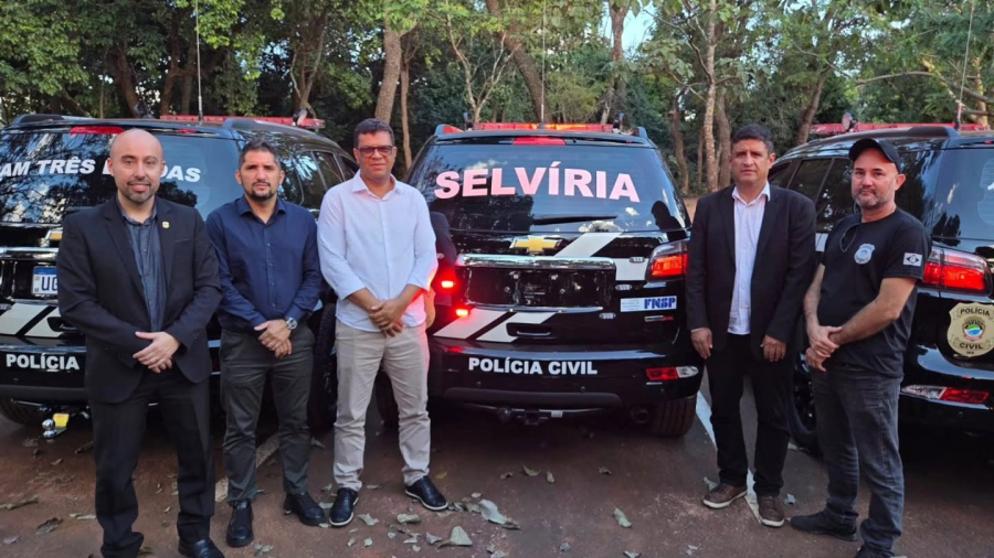 Polícia Civil de Selvíria recebe nova viatura
