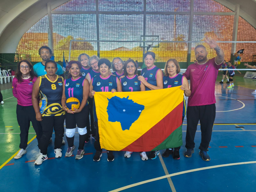 Vôlei adaptado: Selvíria disputa etapa final dos Jogos da Melhor Idade em Três Lagoas