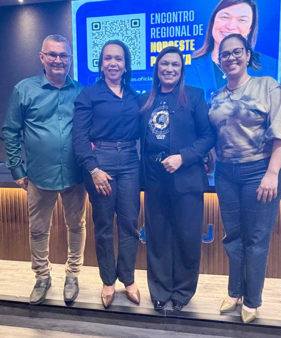 Prefeito Izaias, Secretária Gláucia e a Vereadora Sandra Maria estiveram em encontro com a pré-candidata a Deputada Federal Maria Rosas