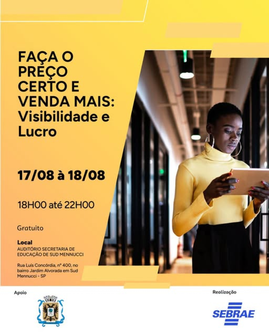 FAÇA O PREÇO CERTO E VENDA MAIS