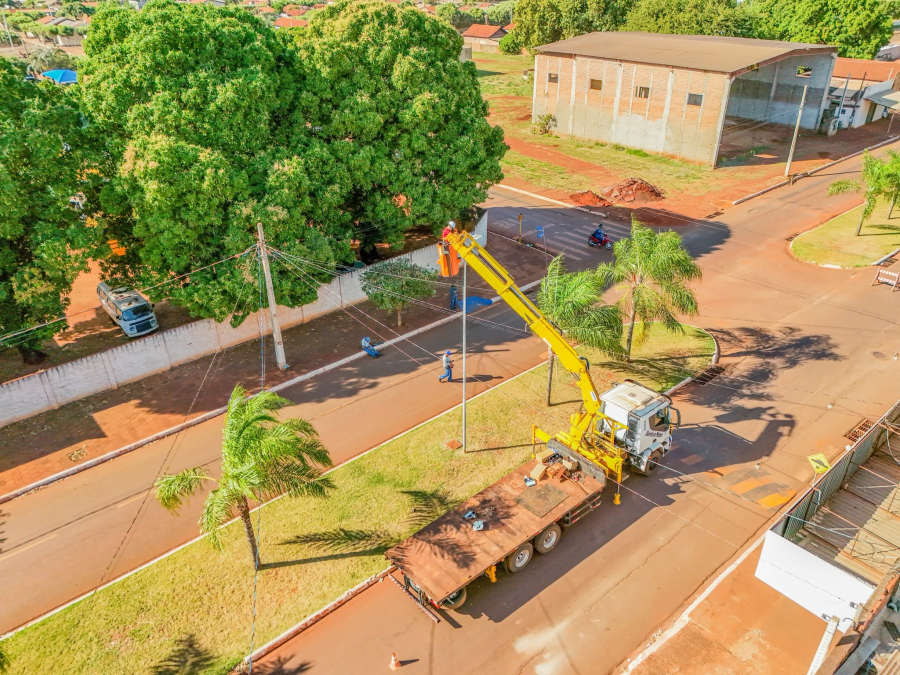 Prefeitura de Selvíria amplia manutenção e modernização da iluminação pública