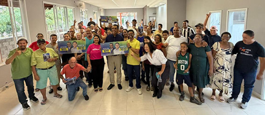Vereador José Soares organizou visita do Deputado Estadual Rui Alves 