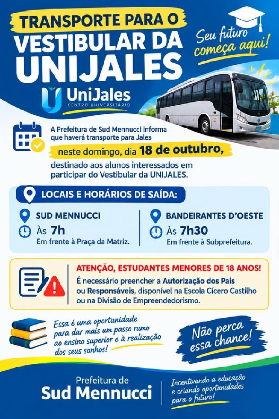 Seu futuro começa com uma oportunidade!